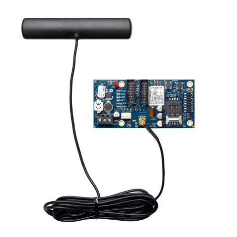 Raporlama ve yükleme/indirme için GSM/GPRS modülü