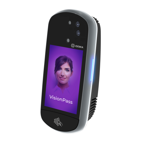 Idemia VisionPass MD Yüz Tanıma Okuyucu Biyografi/Kart/PIN/